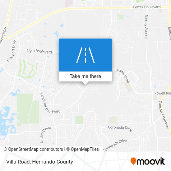 Villa Road map