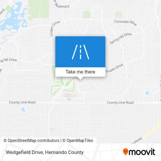 Mapa de Wedgefield Drive