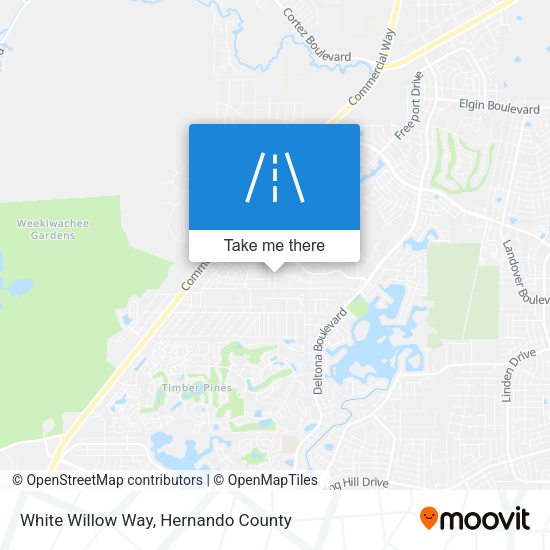 Mapa de White Willow Way