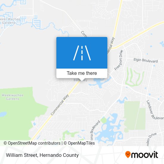 William Street map