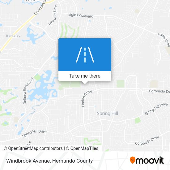 Windbrook Avenue map
