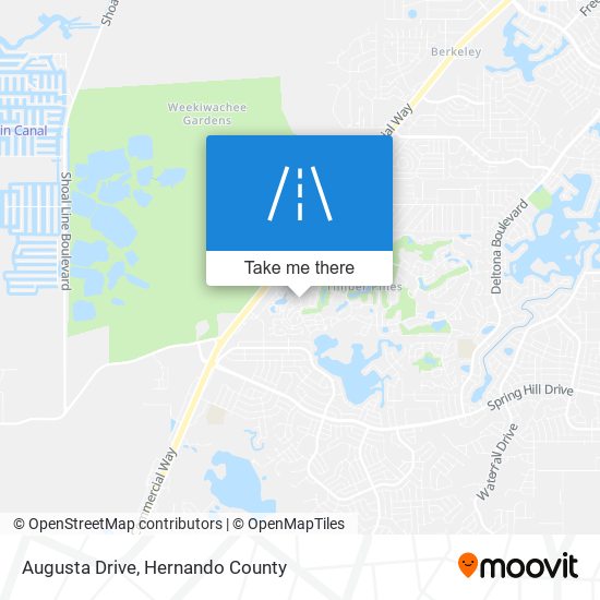 Augusta Drive map