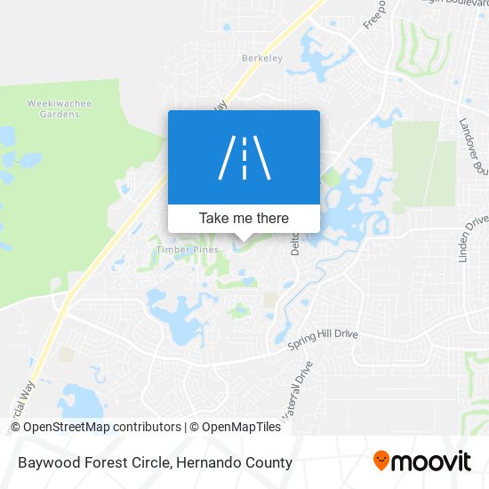 Baywood Forest Circle map