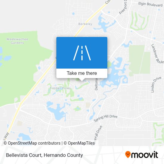 Bellevista Court map