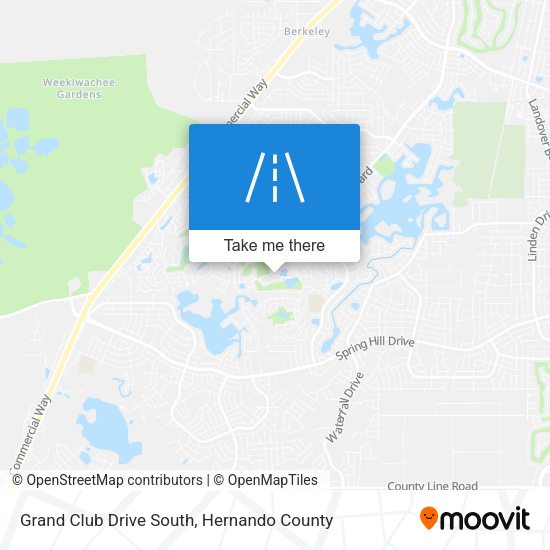 Mapa de Grand Club Drive South