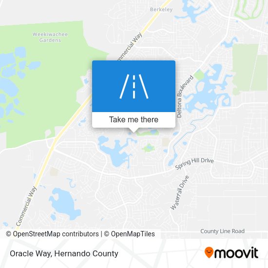 Mapa de Oracle Way