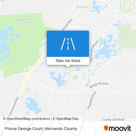 Prince George Court map