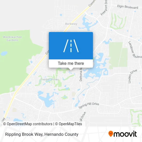 Rippling Brook Way map