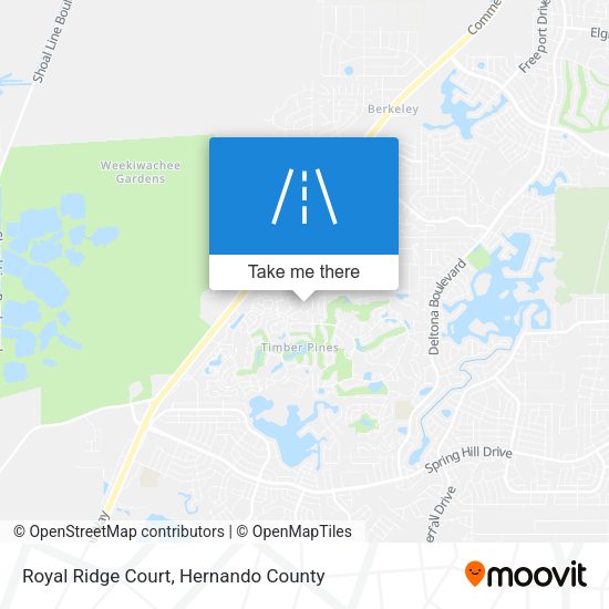 Mapa de Royal Ridge Court