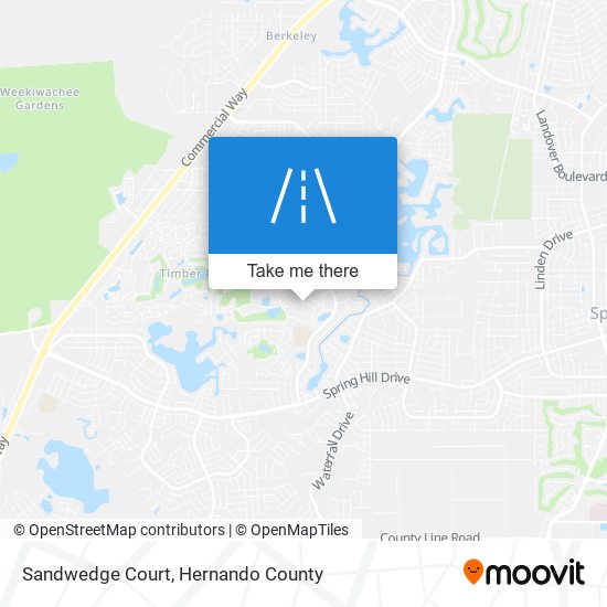 Mapa de Sandwedge Court