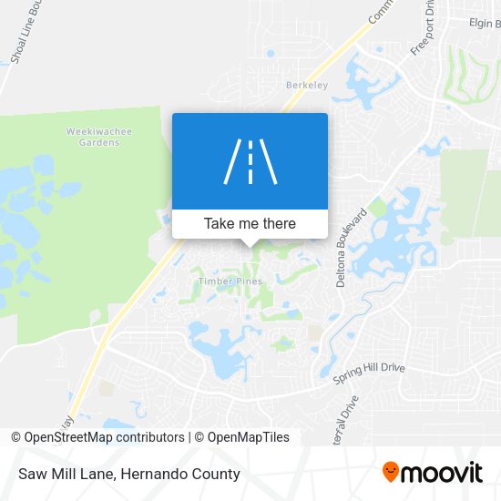 Saw Mill Lane map
