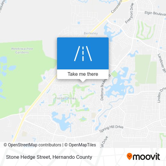 Stone Hedge Street map