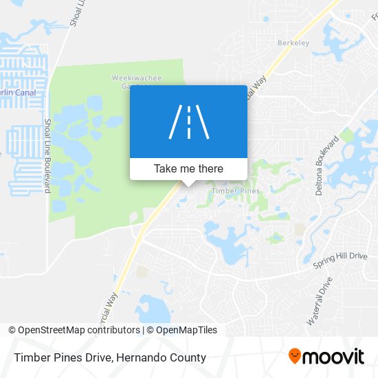 Mapa de Timber Pines Drive