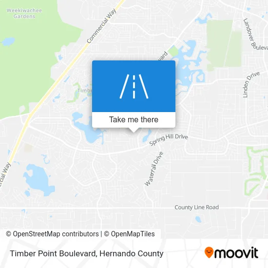 Timber Point Boulevard map