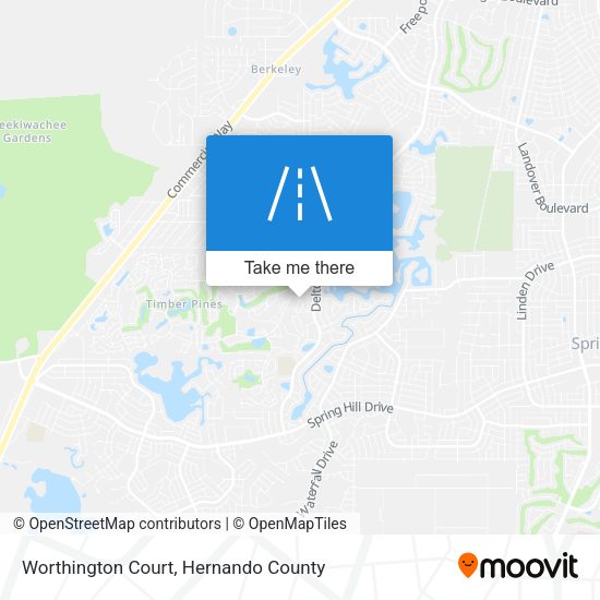 Worthington Court map