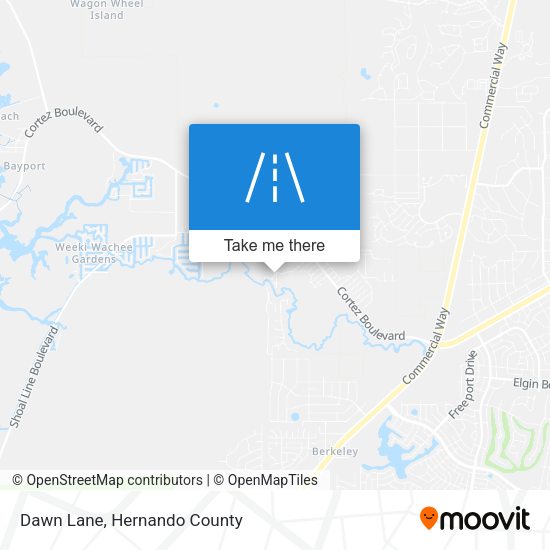 Mapa de Dawn Lane