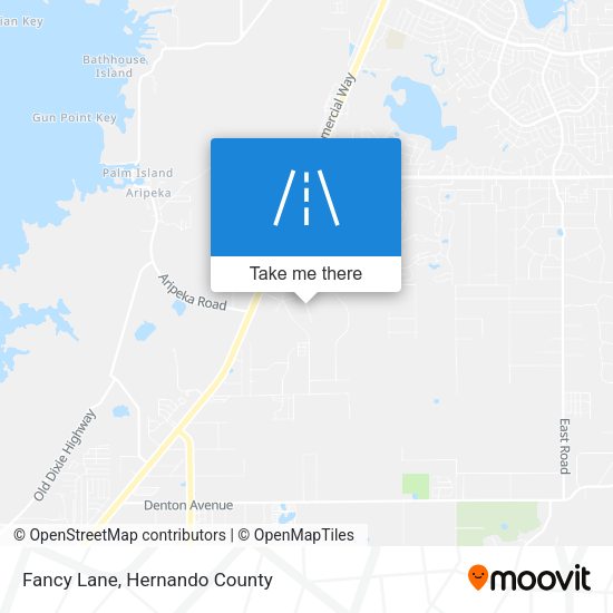 Mapa de Fancy Lane