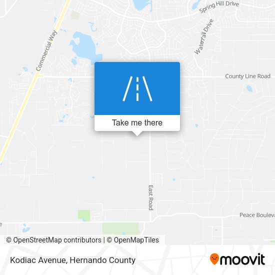 Kodiac Avenue map