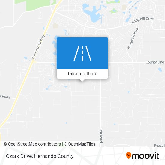 Mapa de Ozark Drive