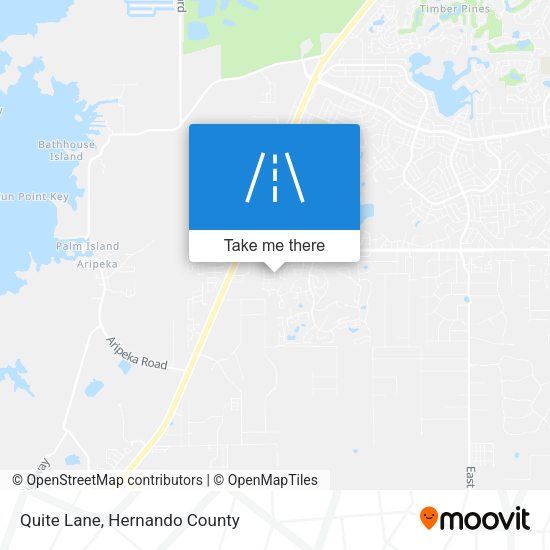 Mapa de Quite Lane