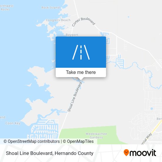 Mapa de Shoal Line Boulevard