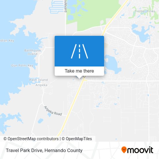 Mapa de Travel Park Drive