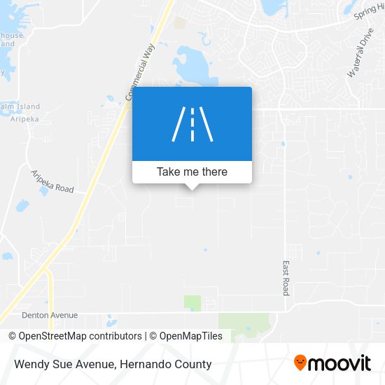 Wendy Sue Avenue map