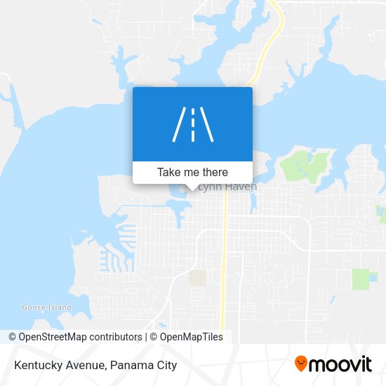 Mapa de Kentucky Avenue