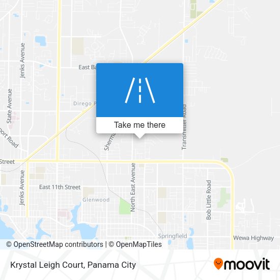Mapa de Krystal Leigh Court