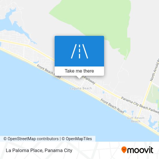 La Paloma Place map