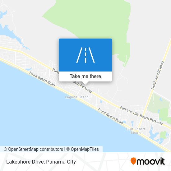 Lakeshore Drive map