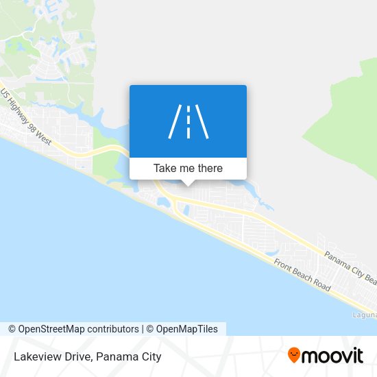 Lakeview Drive map