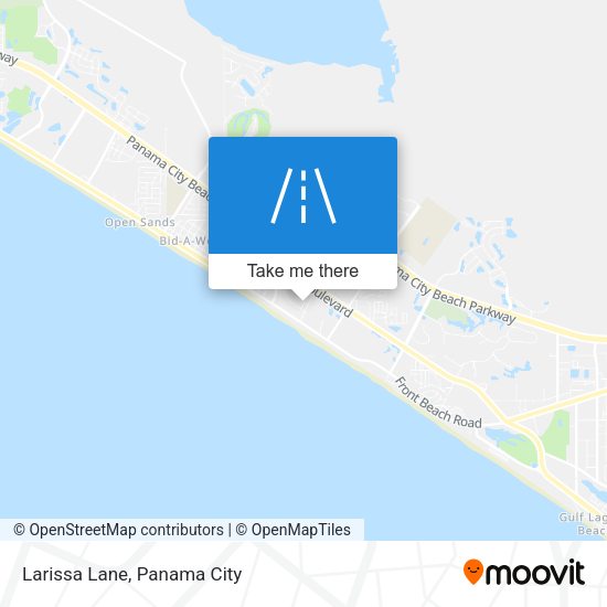 Mapa de Larissa Lane