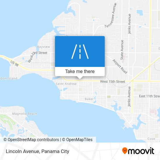 Lincoln Avenue map
