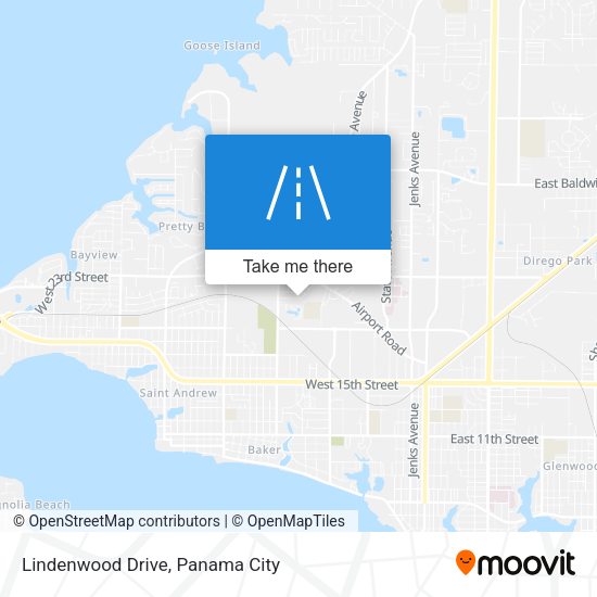 Mapa de Lindenwood Drive