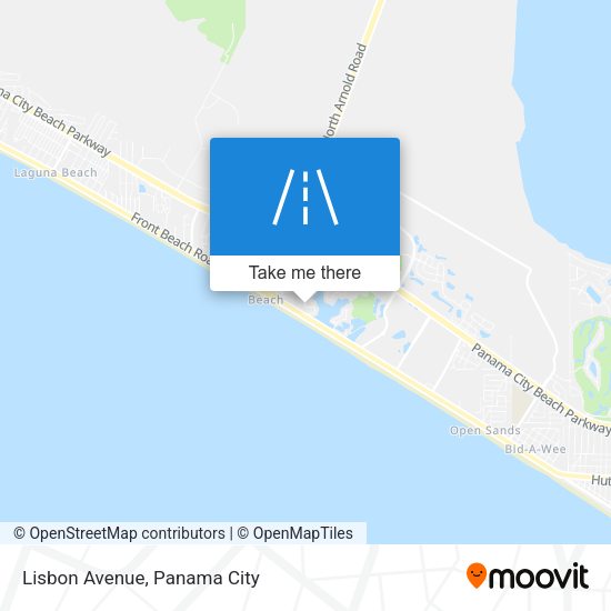 Mapa de Lisbon Avenue