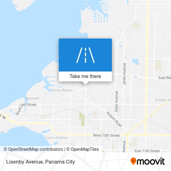 Mapa de Lisenby Avenue