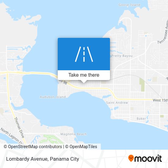 Mapa de Lombardy Avenue