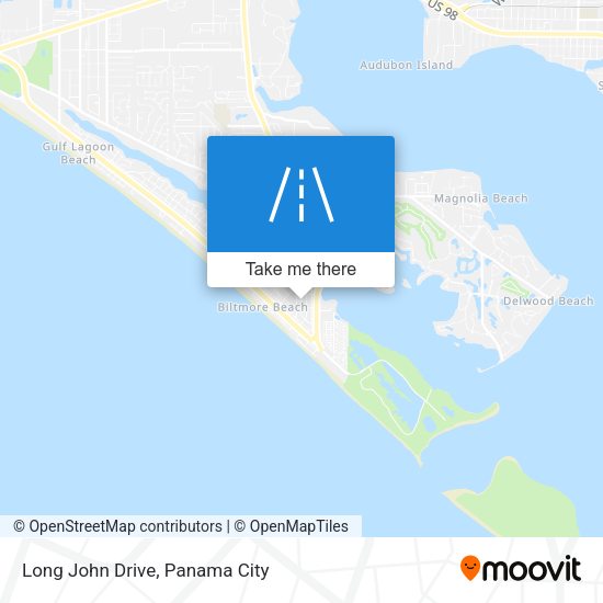 Long John Drive map