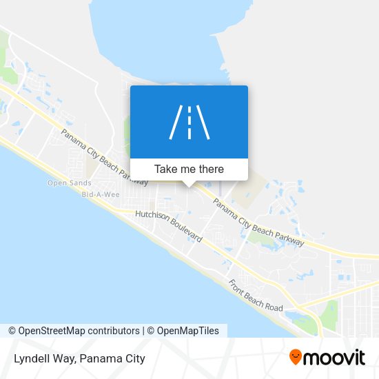 Mapa de Lyndell Way