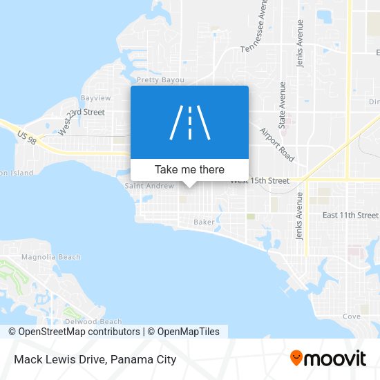 Mapa de Mack Lewis Drive