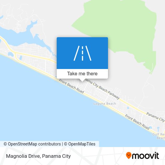 Magnolia Drive map