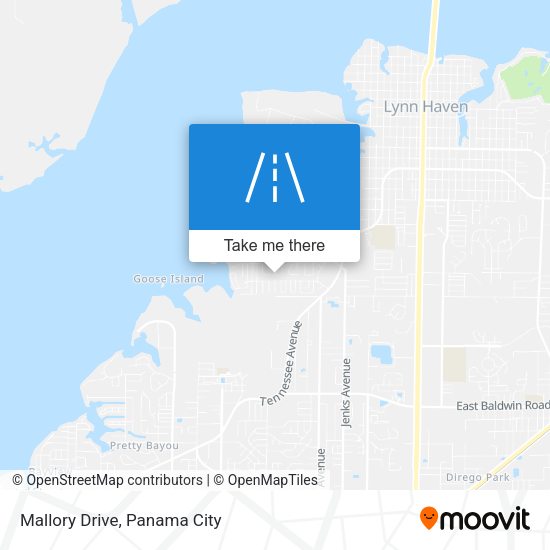 Mallory Drive map