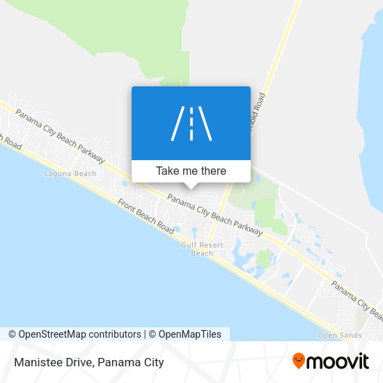 Mapa de Manistee Drive