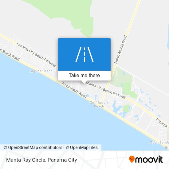 Manta Ray Circle map