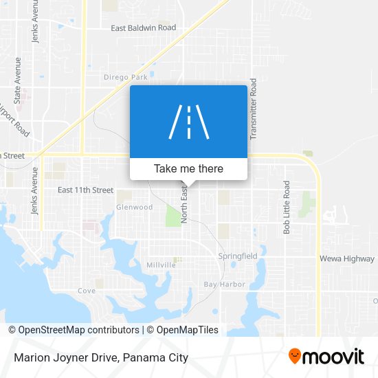 Mapa de Marion Joyner Drive