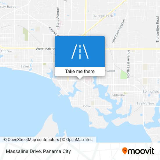 Mapa de Massalina Drive