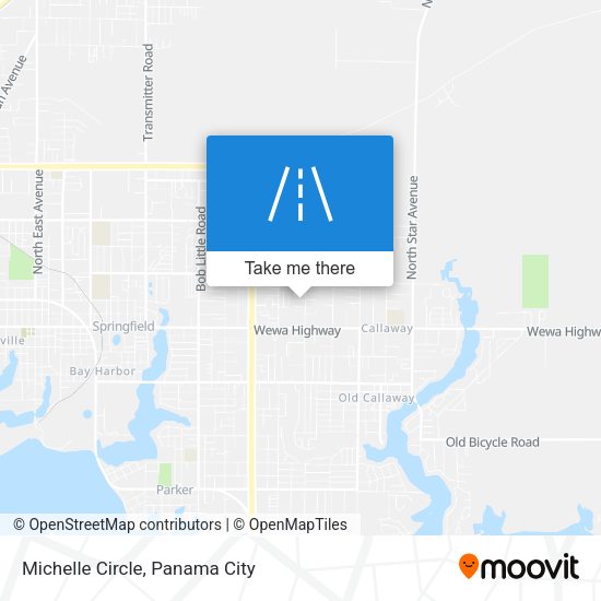 Michelle Circle map