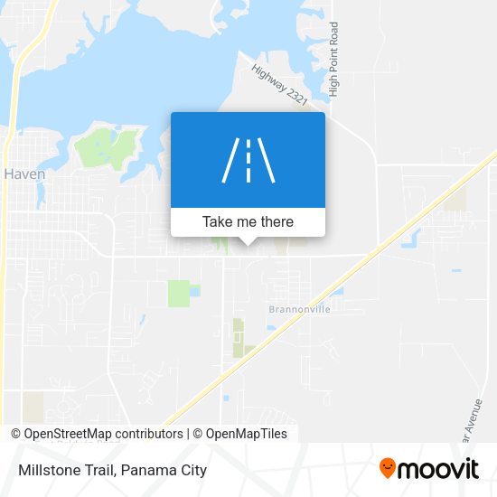 Millstone Trail map