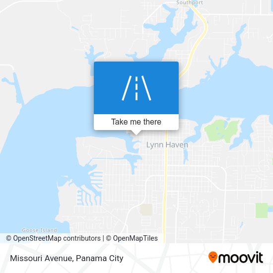 Mapa de Missouri Avenue